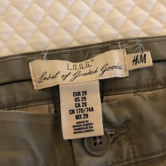 H&M Skinny Khaki Chinos - Picture 7 of 8